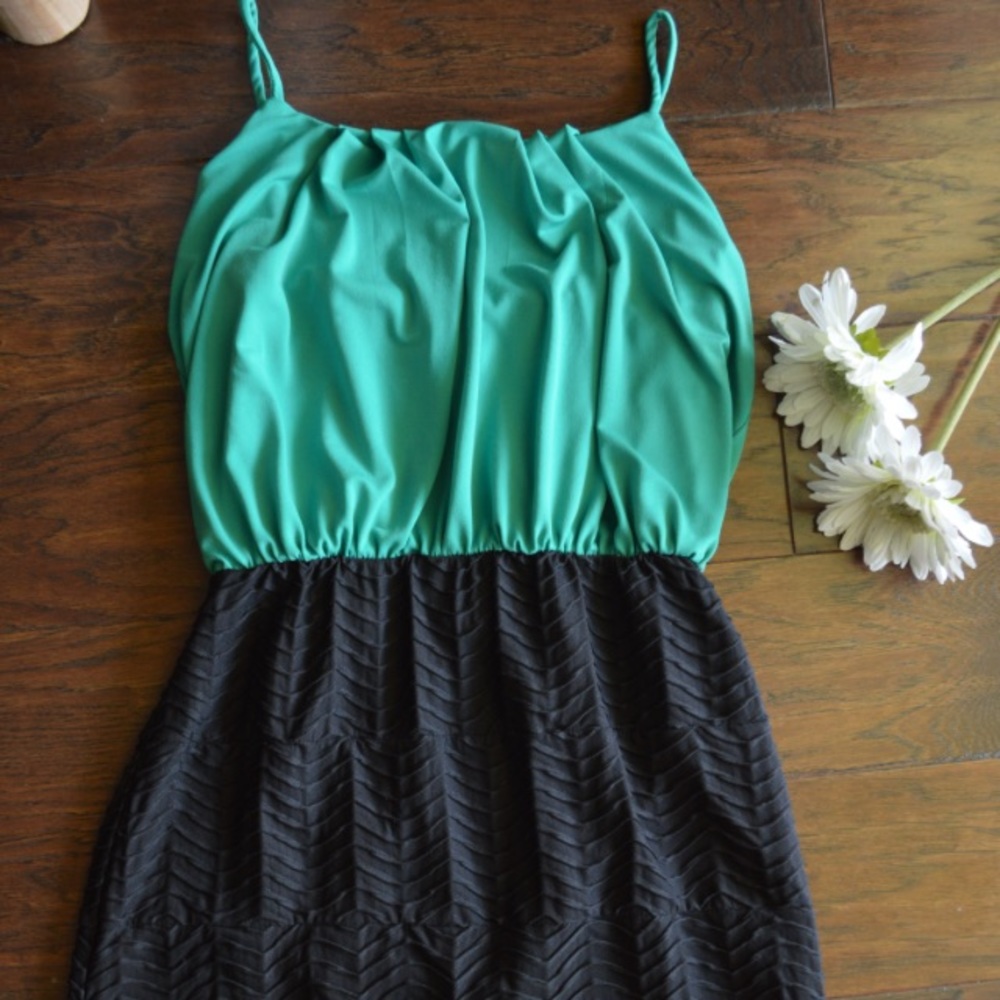 Sweet Storm | Flirty Teal Cocktail dress